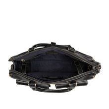Load image into Gallery viewer, Baron 01 Black Leather Briefcase