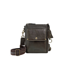 Load image into Gallery viewer, Viscounti 01 Olive Leather Crossbody