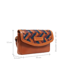Load image into Gallery viewer, Woodstock W2 Orange Leather Sling Bag