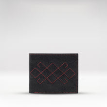 Load image into Gallery viewer, Big Sur W1 Black Leather Bi-Fold Wallet