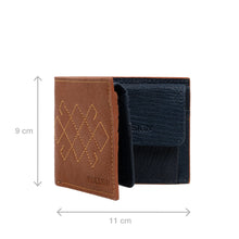 Load image into Gallery viewer, Big Sur W1 Orange Leather Bi-Fold Wallet