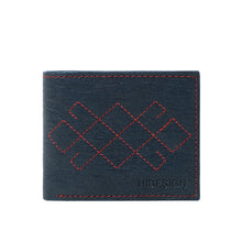 Load image into Gallery viewer, Big Sur W2 Blue Leather Bi-Fold Wallet