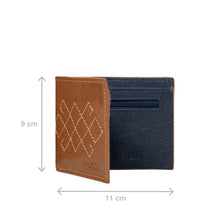 Load image into Gallery viewer, Big Sur W2 Orange Leather Bi-Fold Wallet
