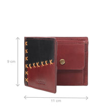 Load image into Gallery viewer, Chelsea W1 Red Leather Bi-Fold Wallet