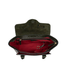 Load image into Gallery viewer, Bolinas 01 Green Leather Shoulder Bag