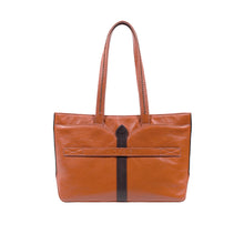 Load image into Gallery viewer, Bolinas 02 Orange Leather Tote Bag