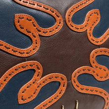 Load image into Gallery viewer, Bolinas 02 Orange Leather Tote Bag