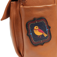 Load image into Gallery viewer, Coachella 01 Orange Leather Backpack