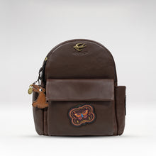 Load image into Gallery viewer, Coachella 01 Brown Leather Backpack