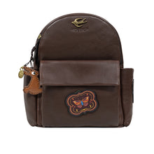 Load image into Gallery viewer, Coachella 01 Brown Leather Backpack