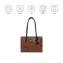 Load image into Gallery viewer, Coachella 02 Tan Leather Tote Bag