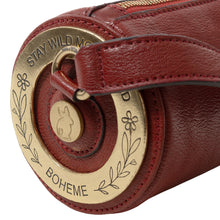 Load image into Gallery viewer, Montmartre 01 Red Leather Shoulder Bag