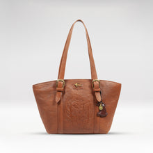 Load image into Gallery viewer, Montmartre 02 Orange Leather Tote Bag