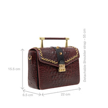 Load image into Gallery viewer, Spirit 01 Red Leather Sling Bag