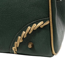 Load image into Gallery viewer, Spirit 02 Green Leather Shoulder Bag