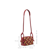 Load image into Gallery viewer, Woodstock 01 Red Leather Crossbody