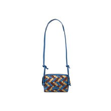 Load image into Gallery viewer, Woodstock 01 Blue Leather Crossbody