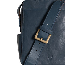 Load image into Gallery viewer, Big Sur 01 Blue Leather Crossbody
