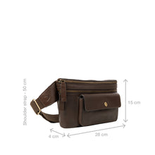 Load image into Gallery viewer, Rhapsody 01 Brown Leather Crossbody