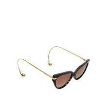Load image into Gallery viewer, Isla Women's Brown Cat Eye Sunglasses
