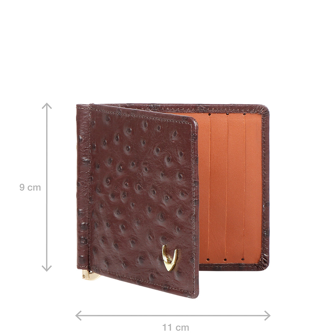 Buy Brown Ee 386 Money Clip Wallet Online - Hidesign