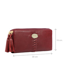 Load image into Gallery viewer, RHUBARB W1 DOUBLE ZIP AROUND WALLET