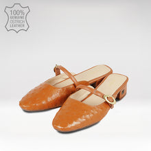 Load image into Gallery viewer, NASSAU WOMEN’S OSTRICH LEATHER SANDALS