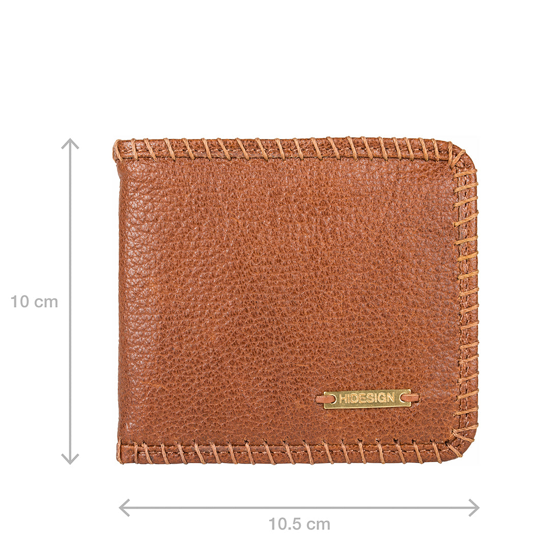 Buy TnW Men's Artificial Leather Designer Wallet with Flap Closure Tan at