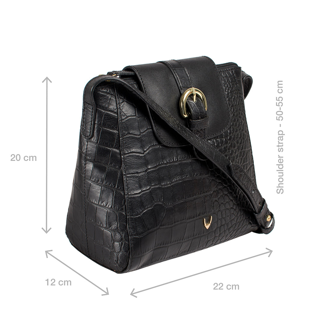 Buy Black Ee Saturn 02 Sling Bag Online - Hidesign