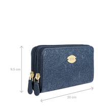 Load image into Gallery viewer, VIOLA W2 DOUBLE ZIP AROUND WALLET