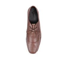 Load image into Gallery viewer, BURGUNDY MEN’S DEER LEATHER SHOES