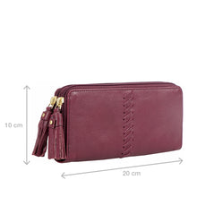 Load image into Gallery viewer, SEBBIE W2 DOUBLE ZIP AROUND WALLET