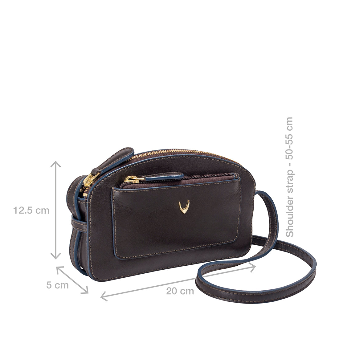 Buy Brown Human W1 Sling Wallet Online Hidesign