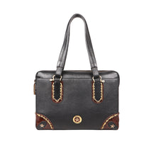 Load image into Gallery viewer, Joanarc 04 Black Leather Tote Bag