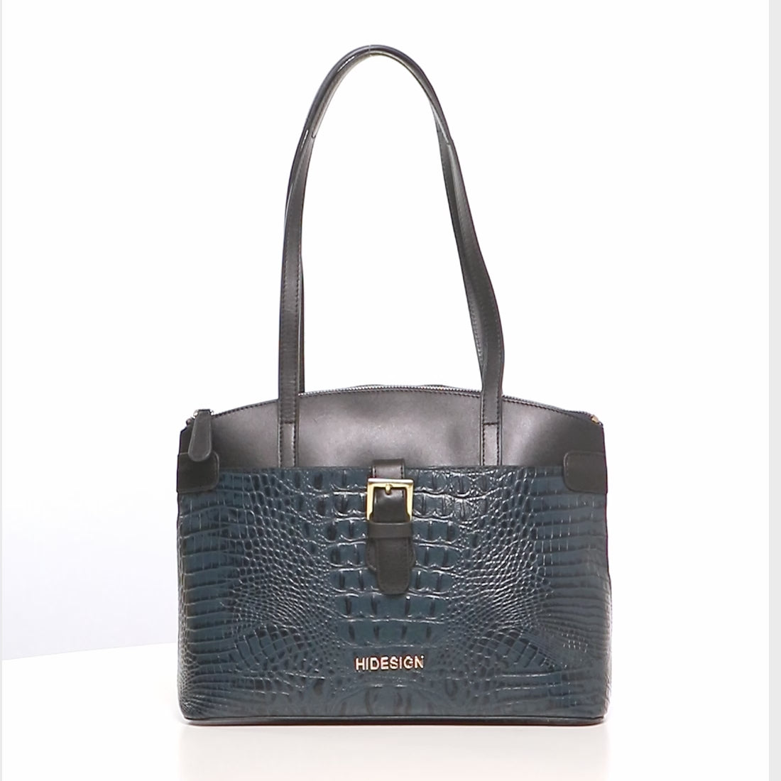 Buy Blue Jaxon Tote Bag Online - Hidesign