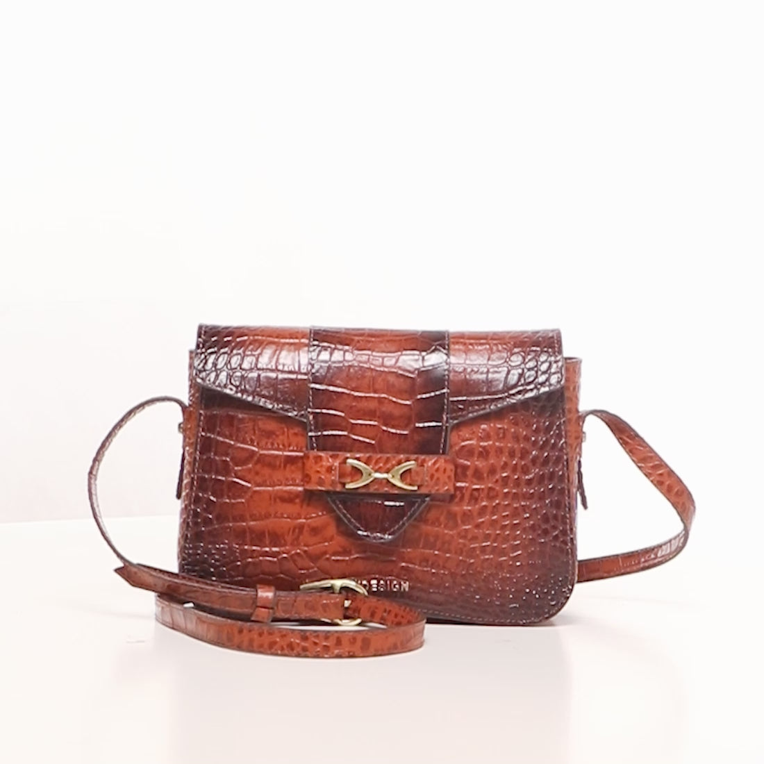 Buy Hidesign Orange Womens Handbags