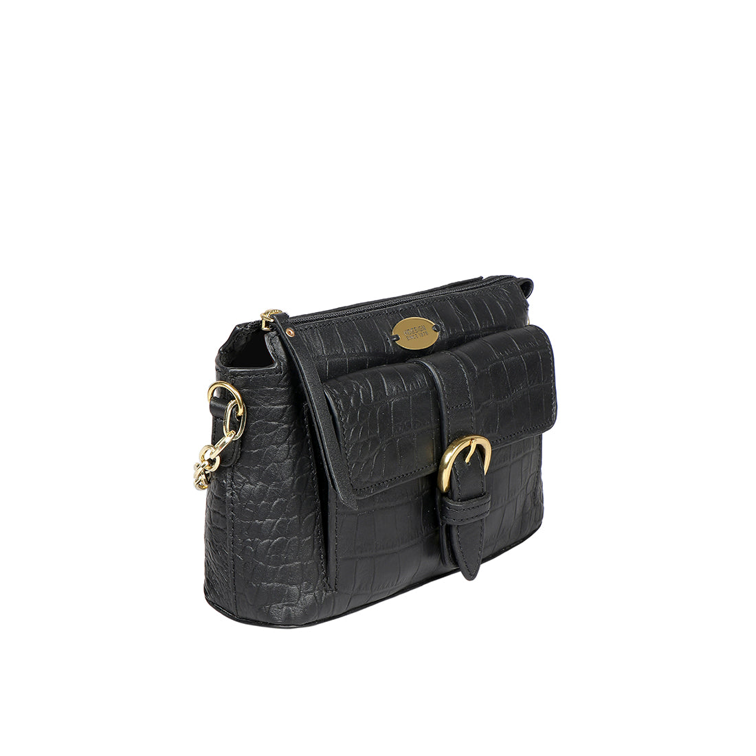 Buy Black Infinite 03 Sling Bag Online - Hidesign