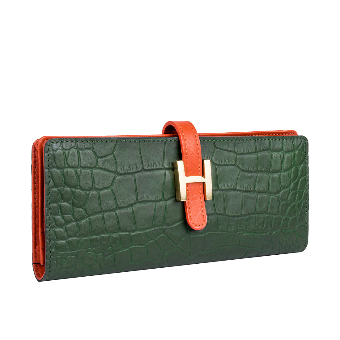Buy Green Ee Harper W2 Bi-Fold Wallet Online - Hidesign