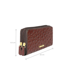 Load image into Gallery viewer, EE MACKENZIEW3-M DOUBLE ZIP AROUND WALLET