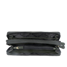 Load image into Gallery viewer, EE TAURUS W2 DOUBLE ZIP AROUND WALLET