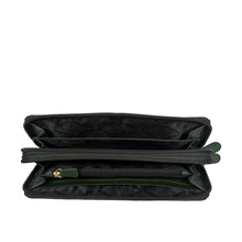 Load image into Gallery viewer, EE TAURUS W2 DOUBLE ZIP AROUND WALLET