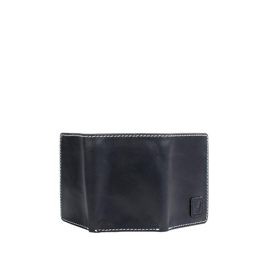 Patent leather trifold wallet