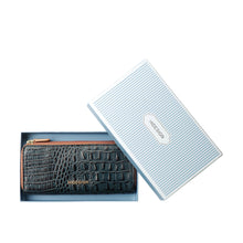 Load image into Gallery viewer, EE VIOLA W2-M DOUBLE ZIP AROUND WALLET