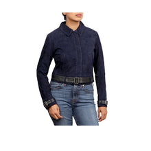 Load image into Gallery viewer, GAL CROPPED BOMBER WOMENS JACKET