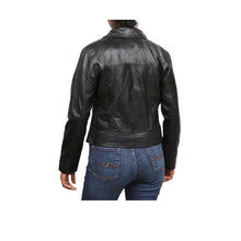 Load image into Gallery viewer, JEAN BIKER WOMENS JACKET