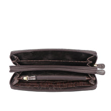 Load image into Gallery viewer, LILAC W1 SB DOUBLE ZIP AROUND WALLET