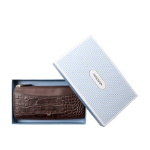 Load image into Gallery viewer, LILAC W1 SB DOUBLE ZIP AROUND WALLET