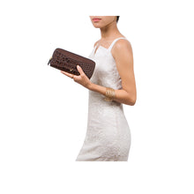 Load image into Gallery viewer, LILAC W1 SB DOUBLE ZIP AROUND WALLET