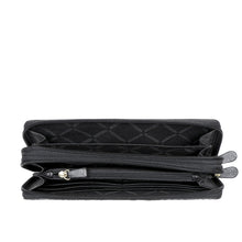 Load image into Gallery viewer, LILAC W1 DOUBLE ZIP AROUND WALLET