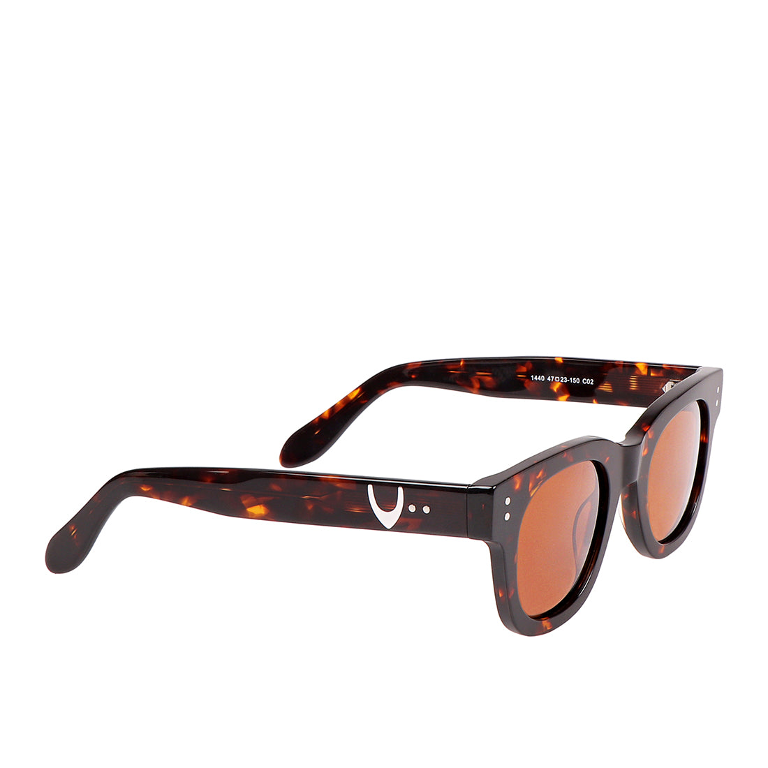 Buy Brown Long Beach Wayfarer Sunglass Online - Hidesign